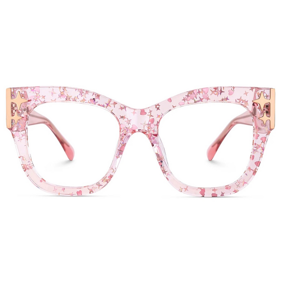 Unknown Accessories - Unknown Brand New Sparkly Pink Glasses
